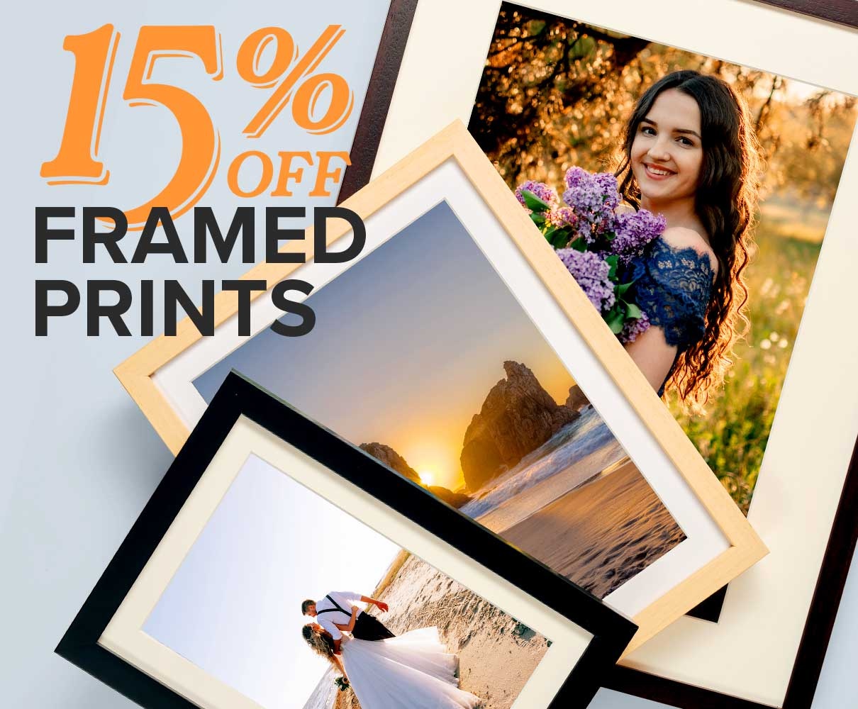 15% Off ALL Framed Prints